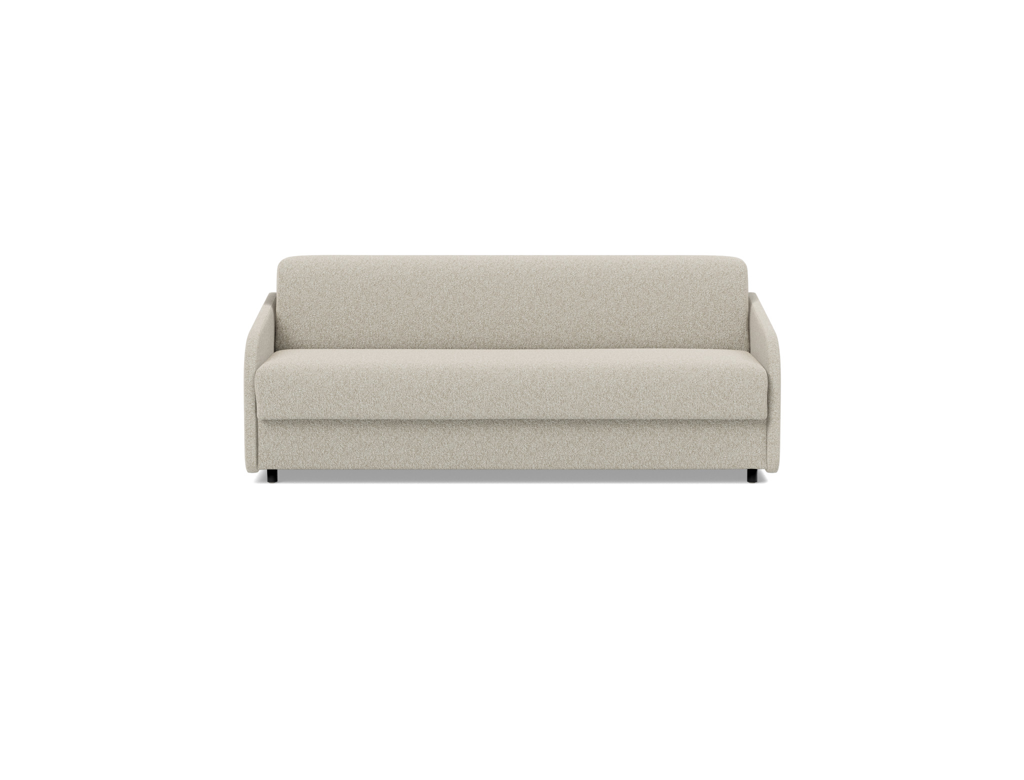 Schlafsofa Eivor mit Memory-Matratze 160 Boucle Skandi 539-Beige
