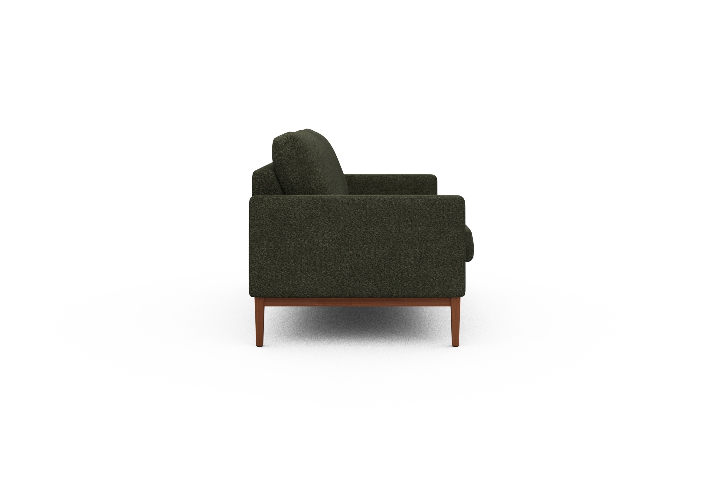Sofa Bodo 2-Sitzer Boucle-Forest-Green
