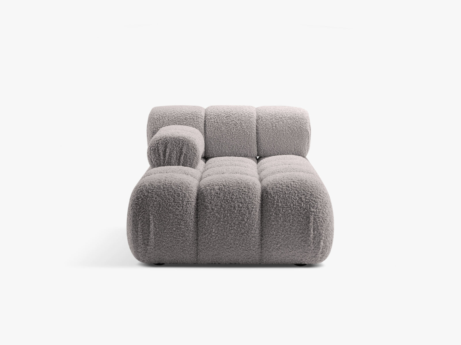 Micadoni Recamiere Bellis Links Boucle Rolf Hellgrau