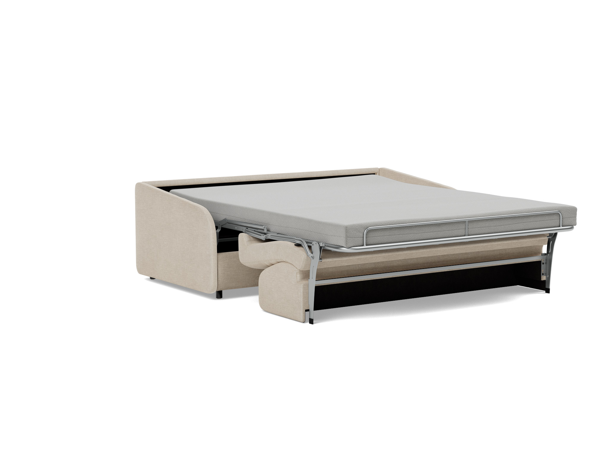 Schlafsofa Eivor mit Memory-Matratze 160 Flachgewebe Phobos 586-Latte