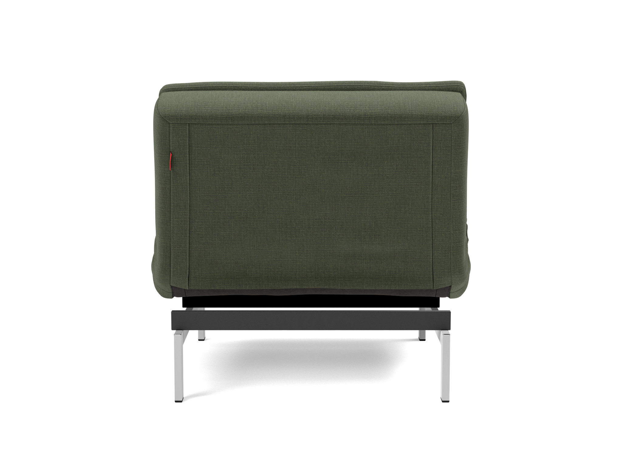 Sessel Dublexo Chenille Esina 413-Olive-Green Beine Chrom
