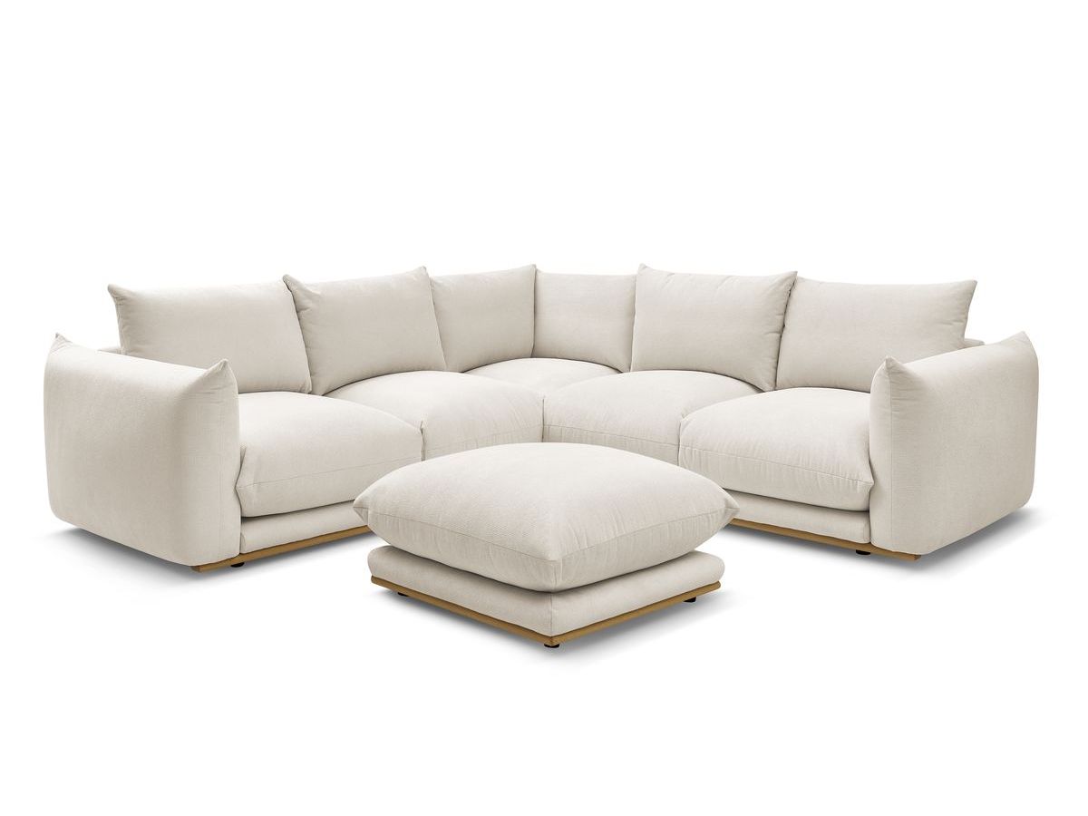 Bobochic Ernest Ecksofa mit Pouf