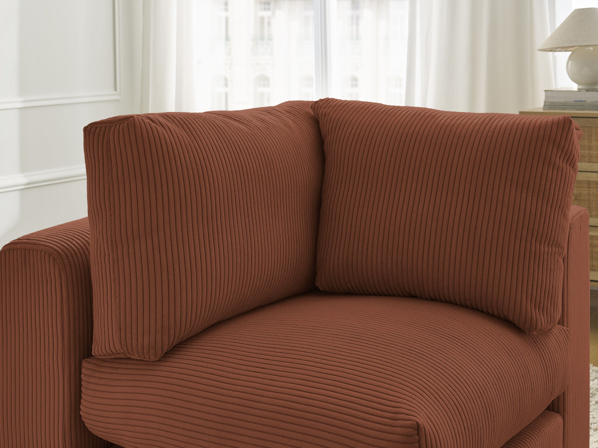 Bobochic Paris Eckmodul Cordsamt Orange