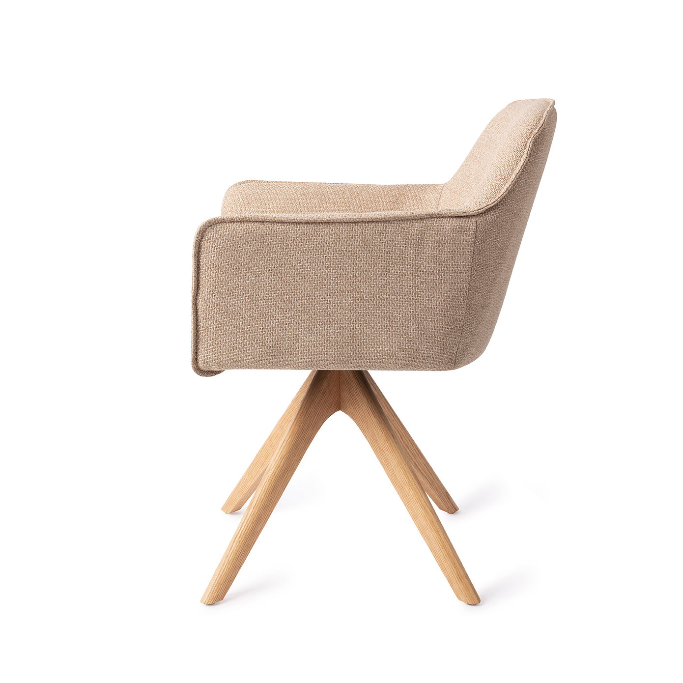 Jesper Home Esszimmerstuhl Hofu Wild Walnut Revolve Eiche Natur