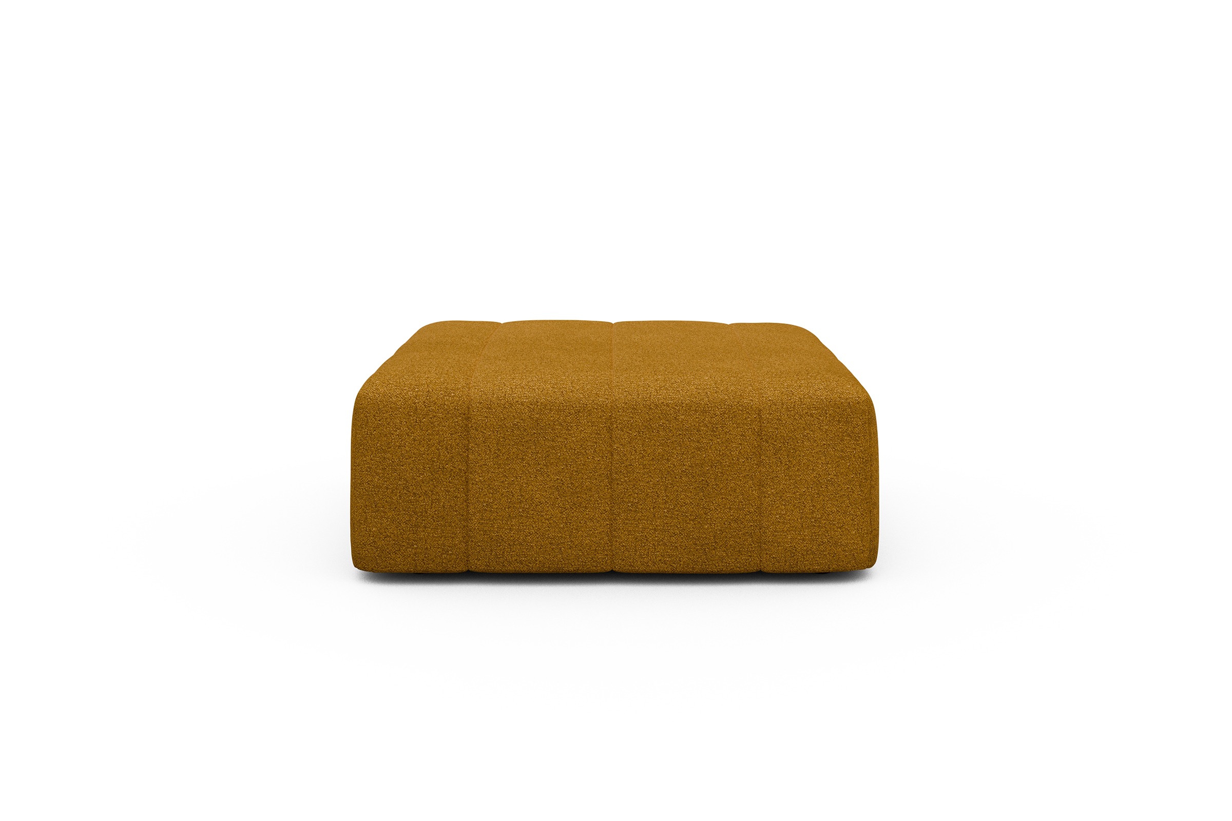 Sitzhocker Hugo Ottomane Boucle-Ochre