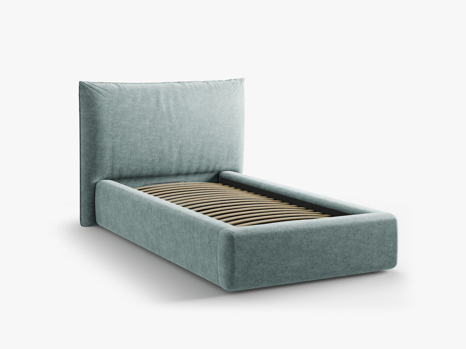 Micadoni Bett Kaelle Chenille Perfect Harmony Hellblau