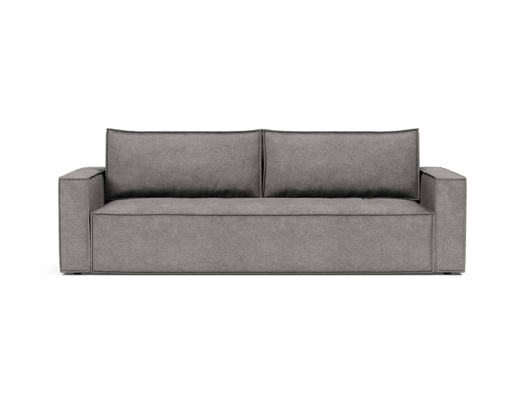 Schlafsofa Newilla Flachgewebe Avella 282-Warm-Grey