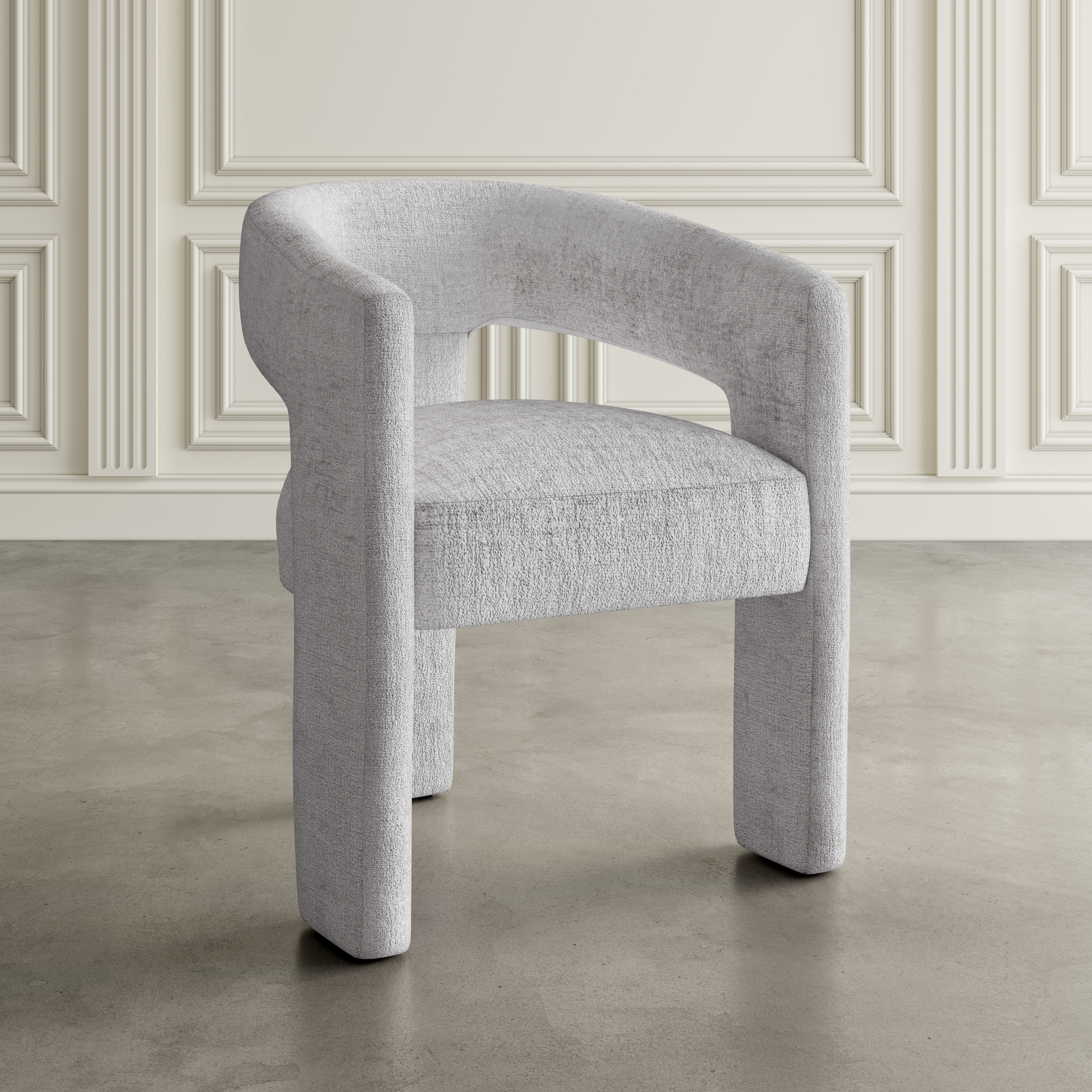 Livin Hill Polsterstuhl Leith 62 × 58 × 75 cm Silbergrau