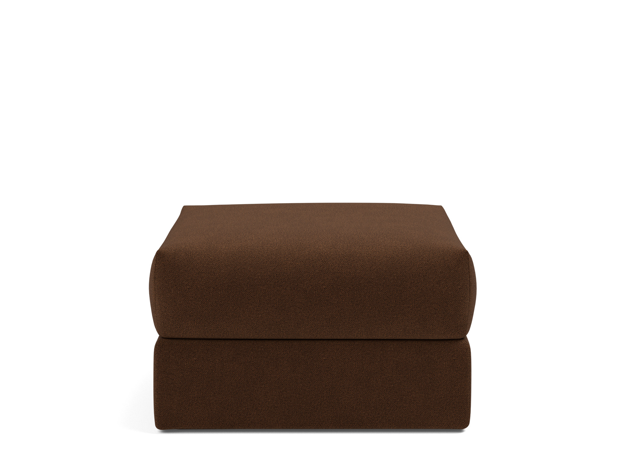 Hocker Cornila Strukturierter Stoff Taura 359-Cappuccino