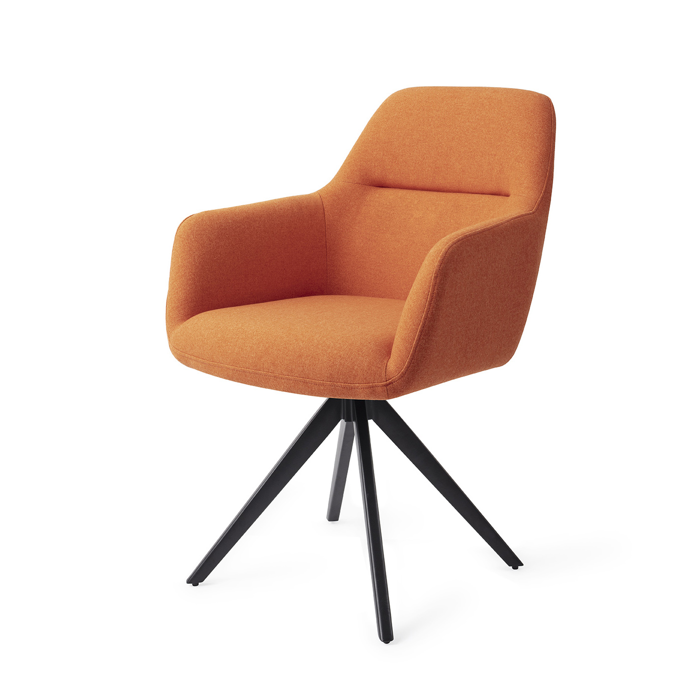 Esszimmerstuhl Fenne drehbar Orange