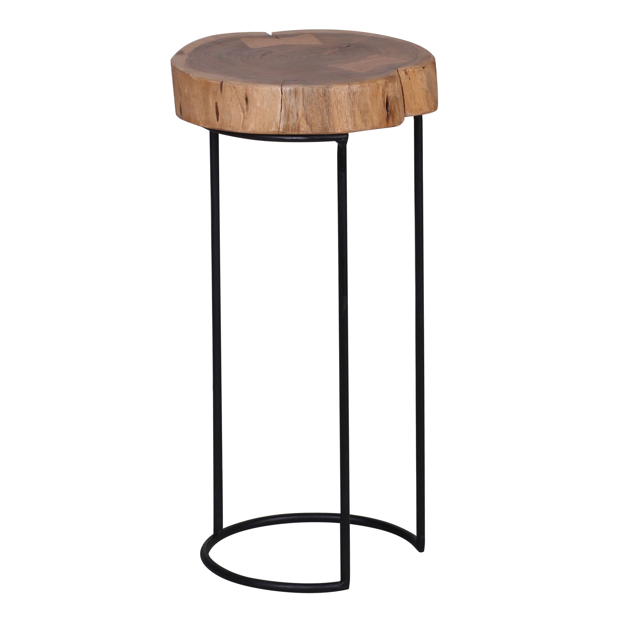 Beistelltisch Alden Massivholz Akazie Höhe 55 cm