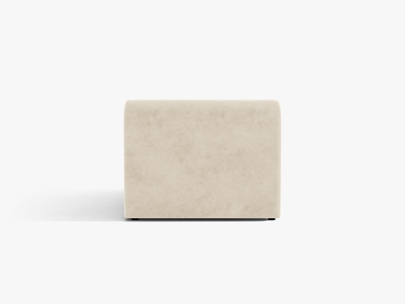 Micadoni Modul Armlos Miley Samt Venus Helles Beige