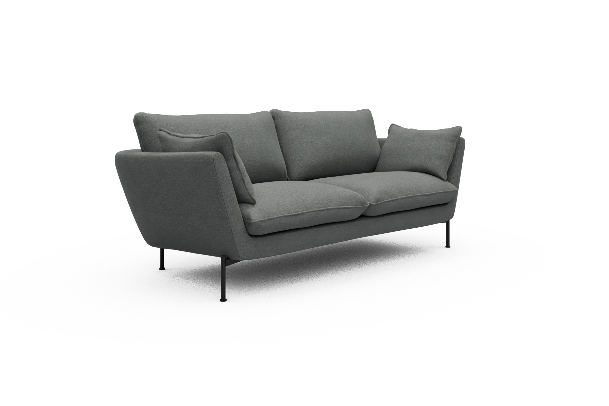Sofa Anton 2-Sitzer Satya-Steel