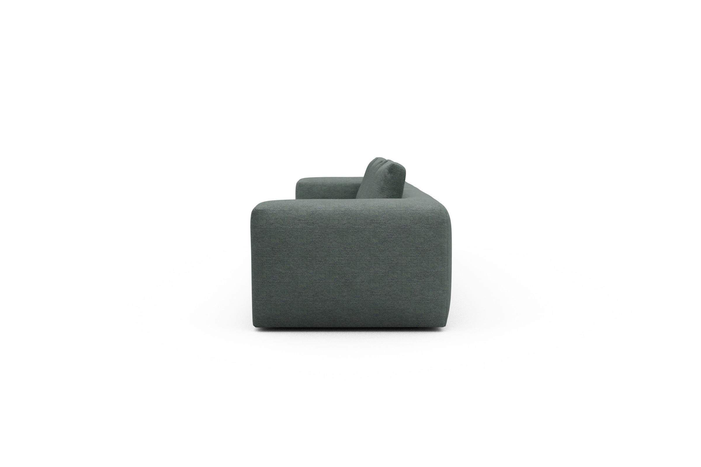 Sofa Modulares XXL Sofa Fred 5-Sitzer Carreno-Ice-Blue