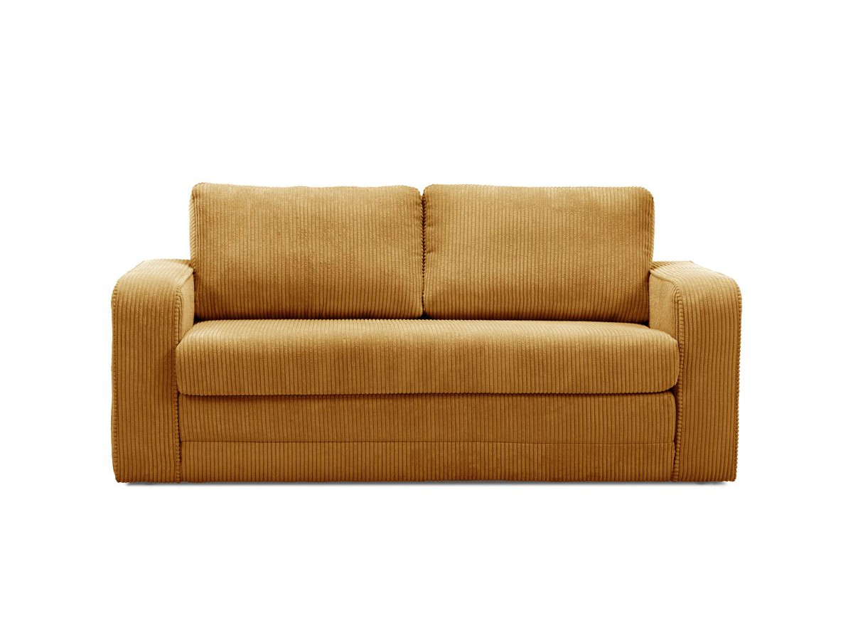 Bobochic Come Schlafsofa 2-Sitzer Cordsamt Gelb