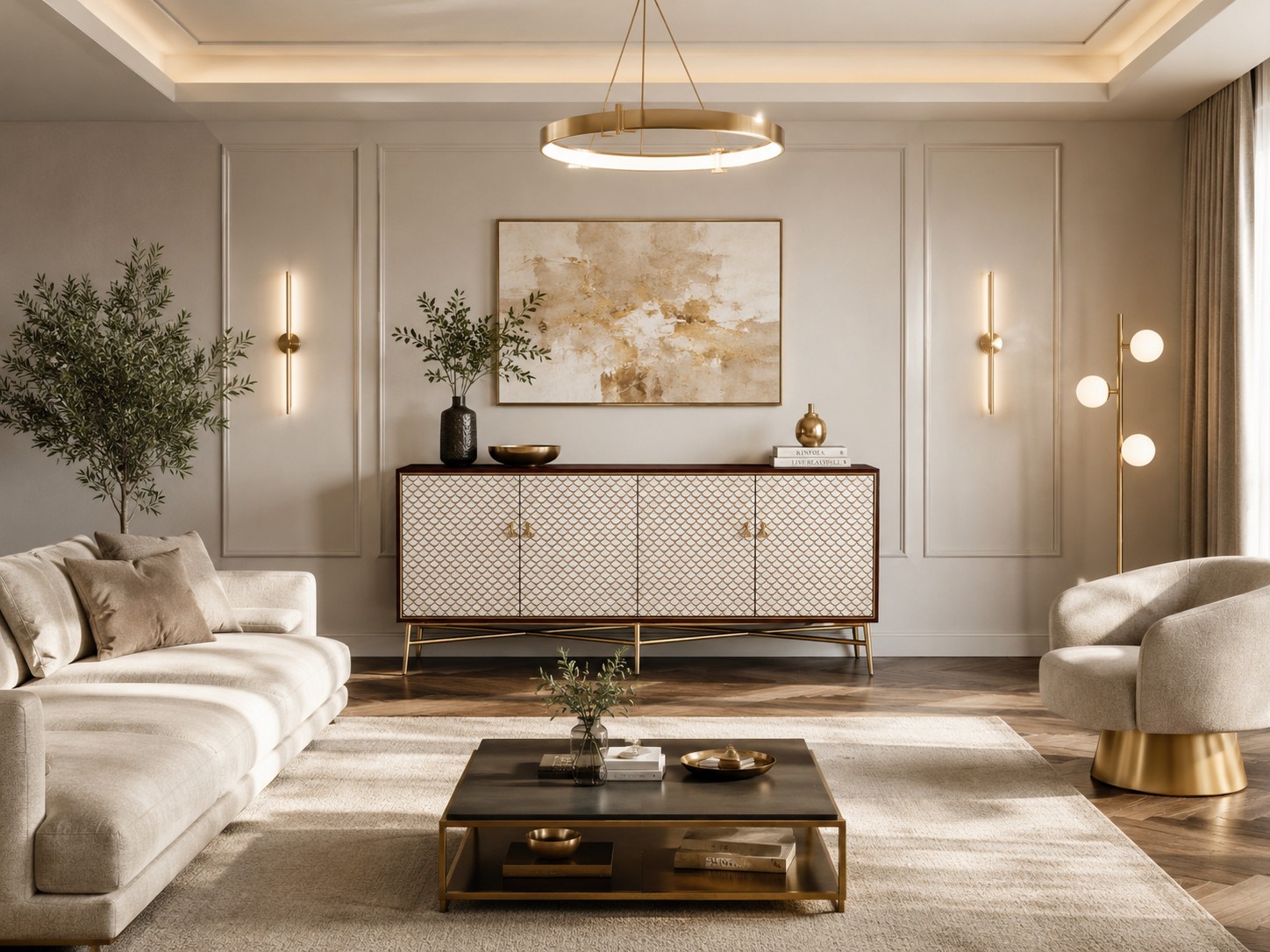 Livin Hill Sideboard Stilig Walnuss