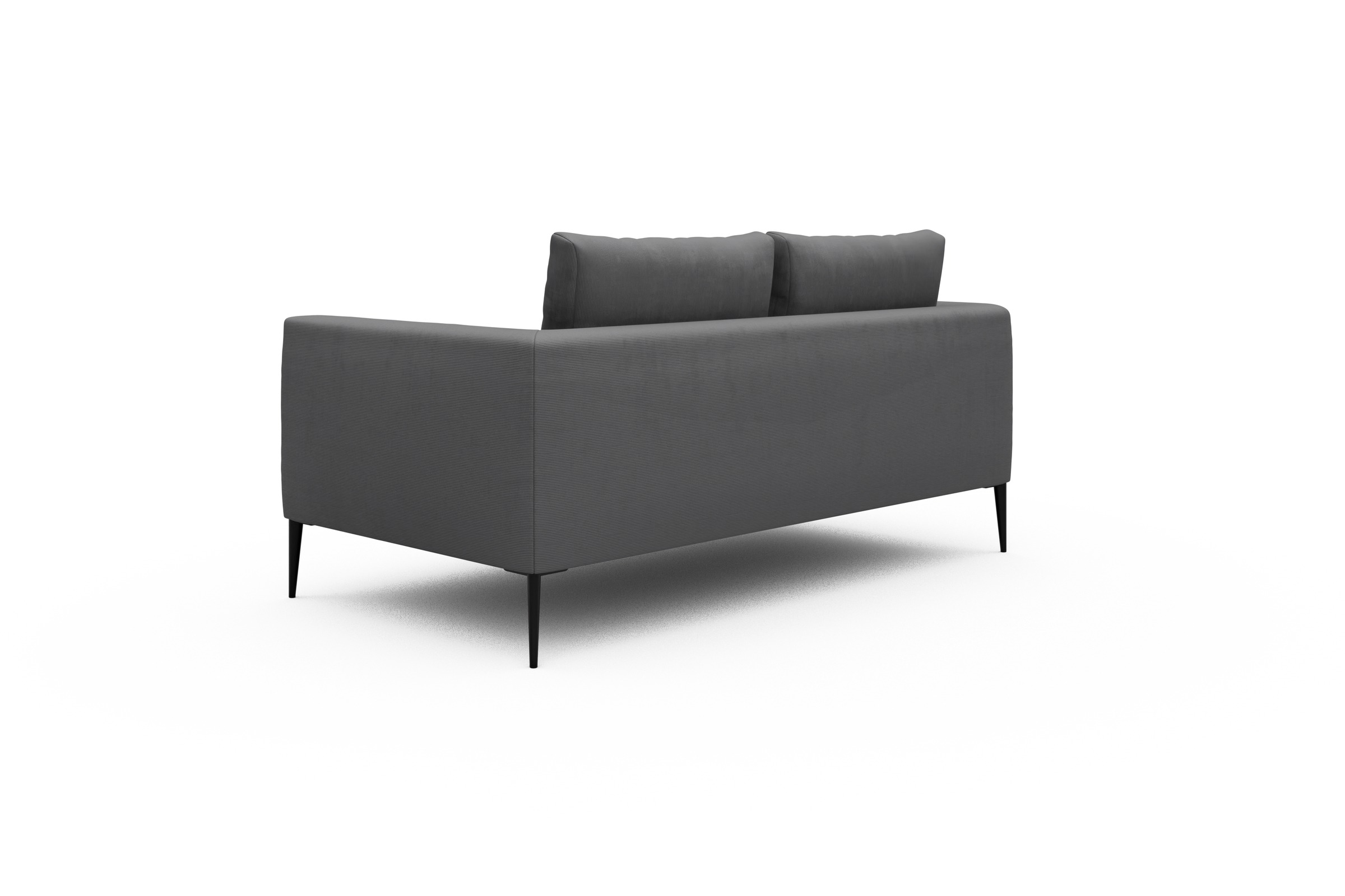 Sofa Paul 2-Sitzer Cordufine-Grey