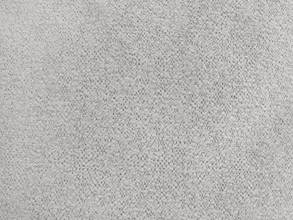Bobochic Roxelane Pouf Melange-Stoff Hellgrau