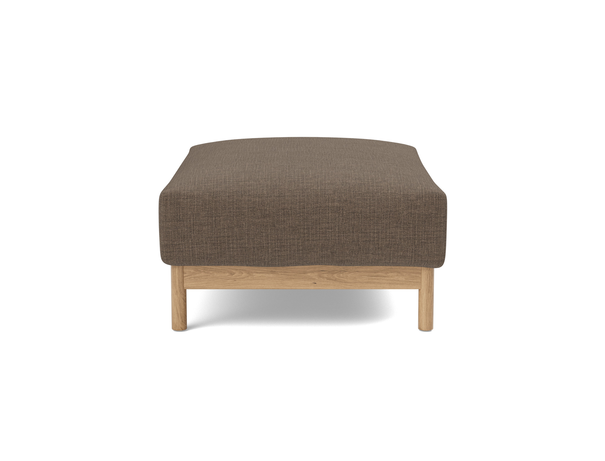Hocker Malloy Chenille Esina 411-Cedar-Brown Beine Eiche