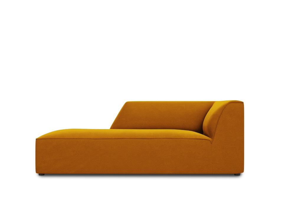 Cosmopolitan Design Chaiselongue Siena Samt Salvador Gelb Links