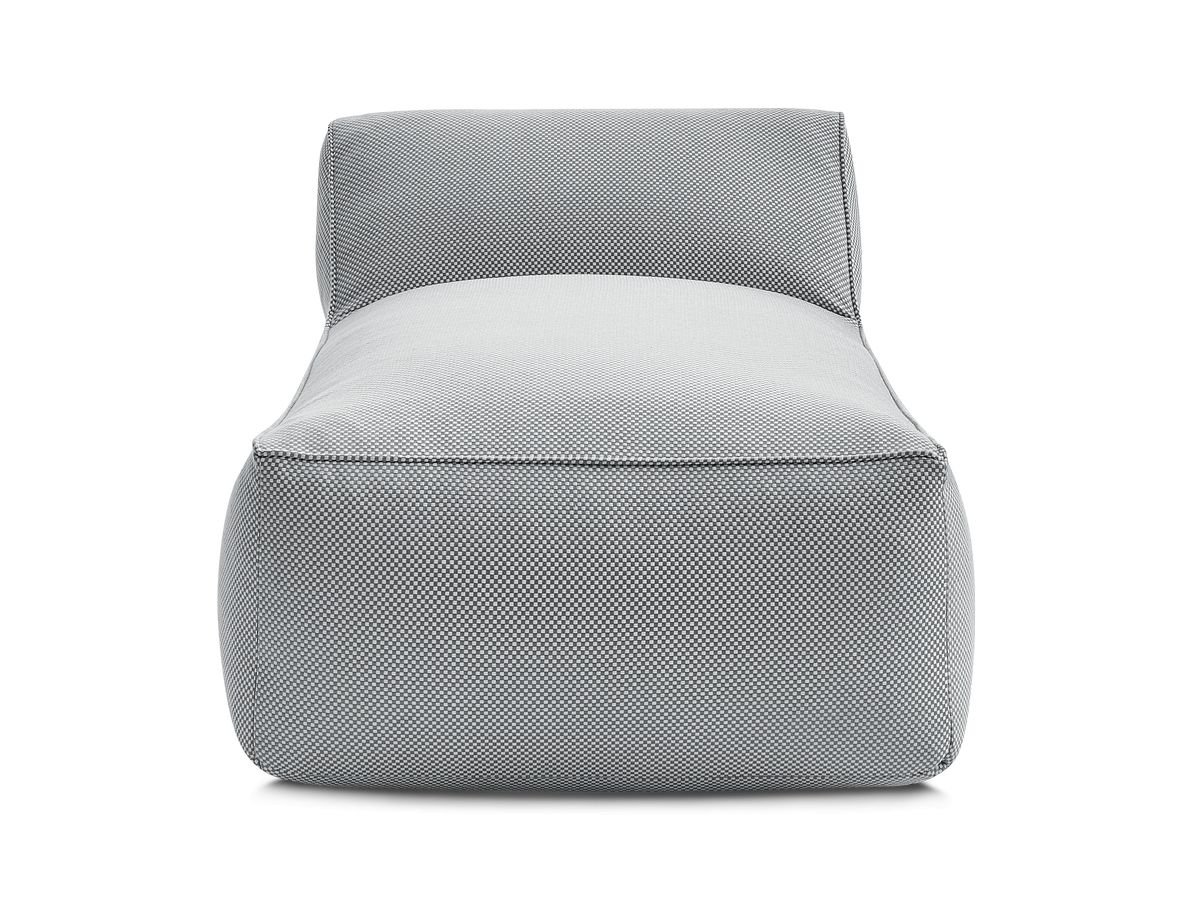 Bobochic Riviera Méridienne-Modul Melange-Stoff Hellgrau