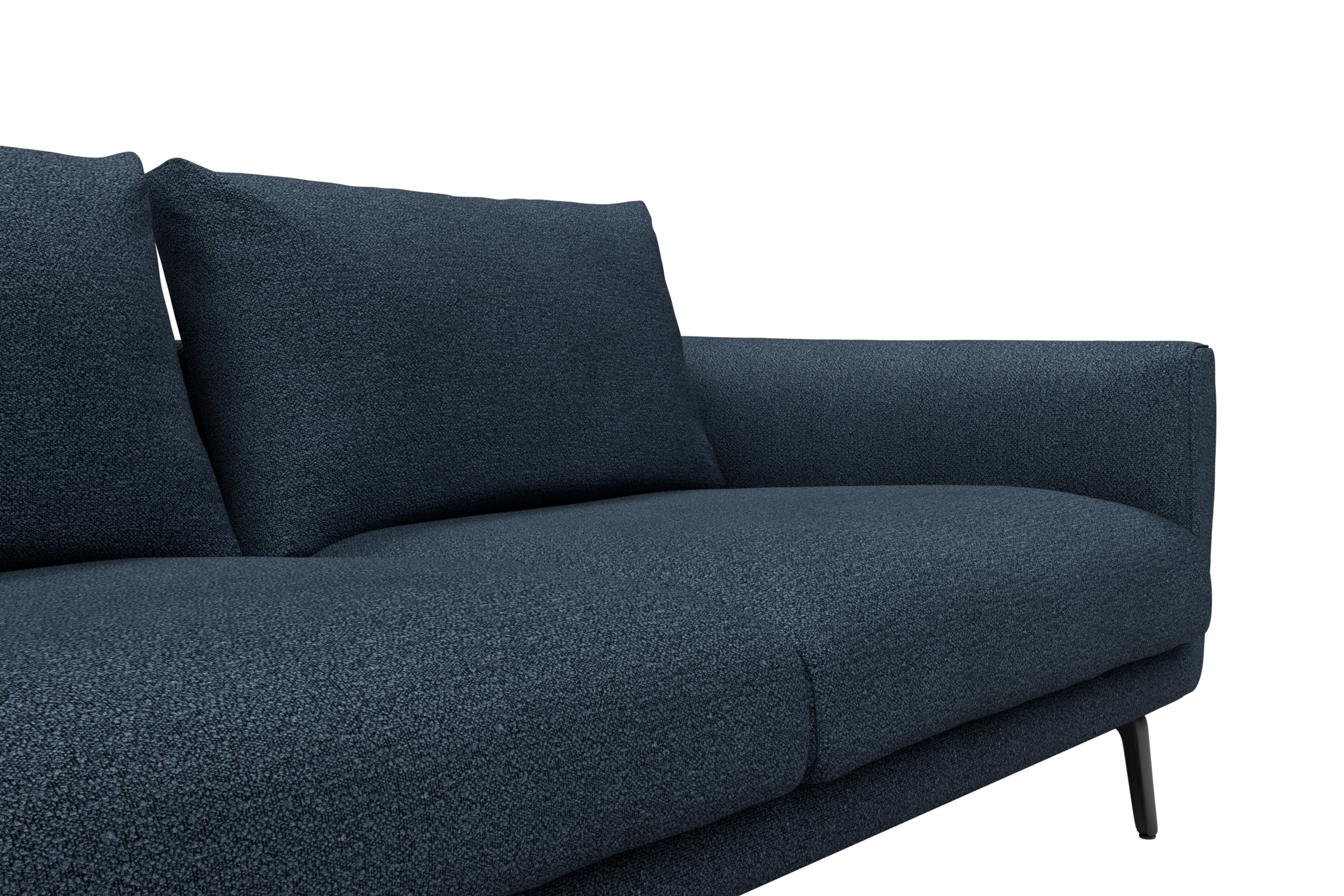 Sofa Karl 2-5-Sitzer Boucle-Blue