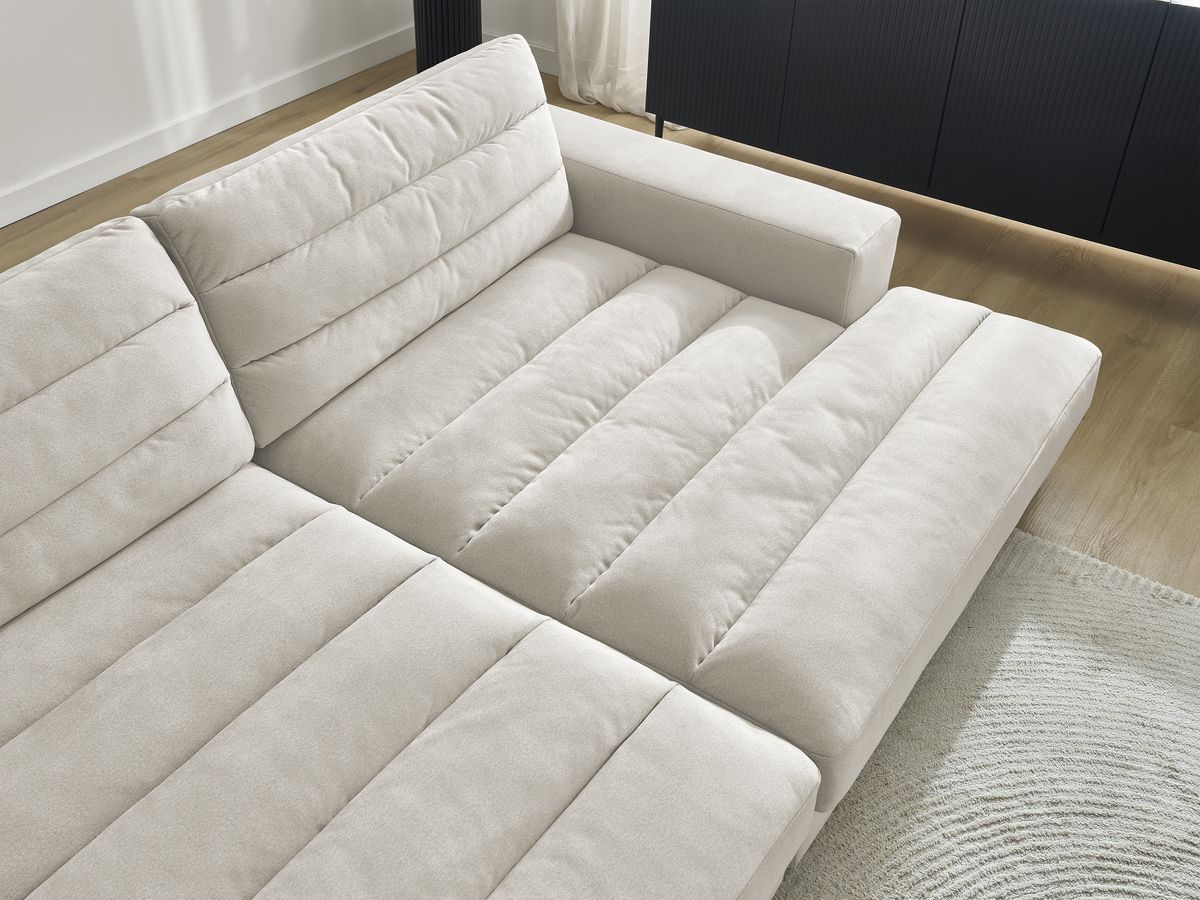 Bobochic Sierra Sofa 4-Sitzer Samt Beige