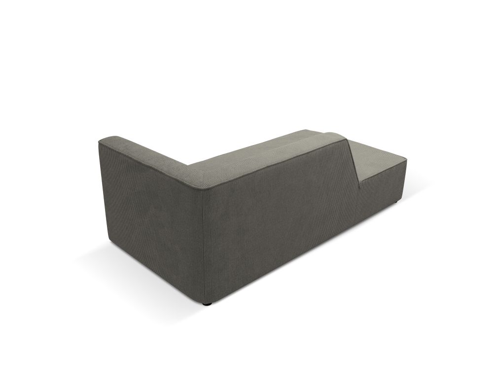 Cosmopolitan Design Chaiselongue Siena Kord Scala Hellgrau Links