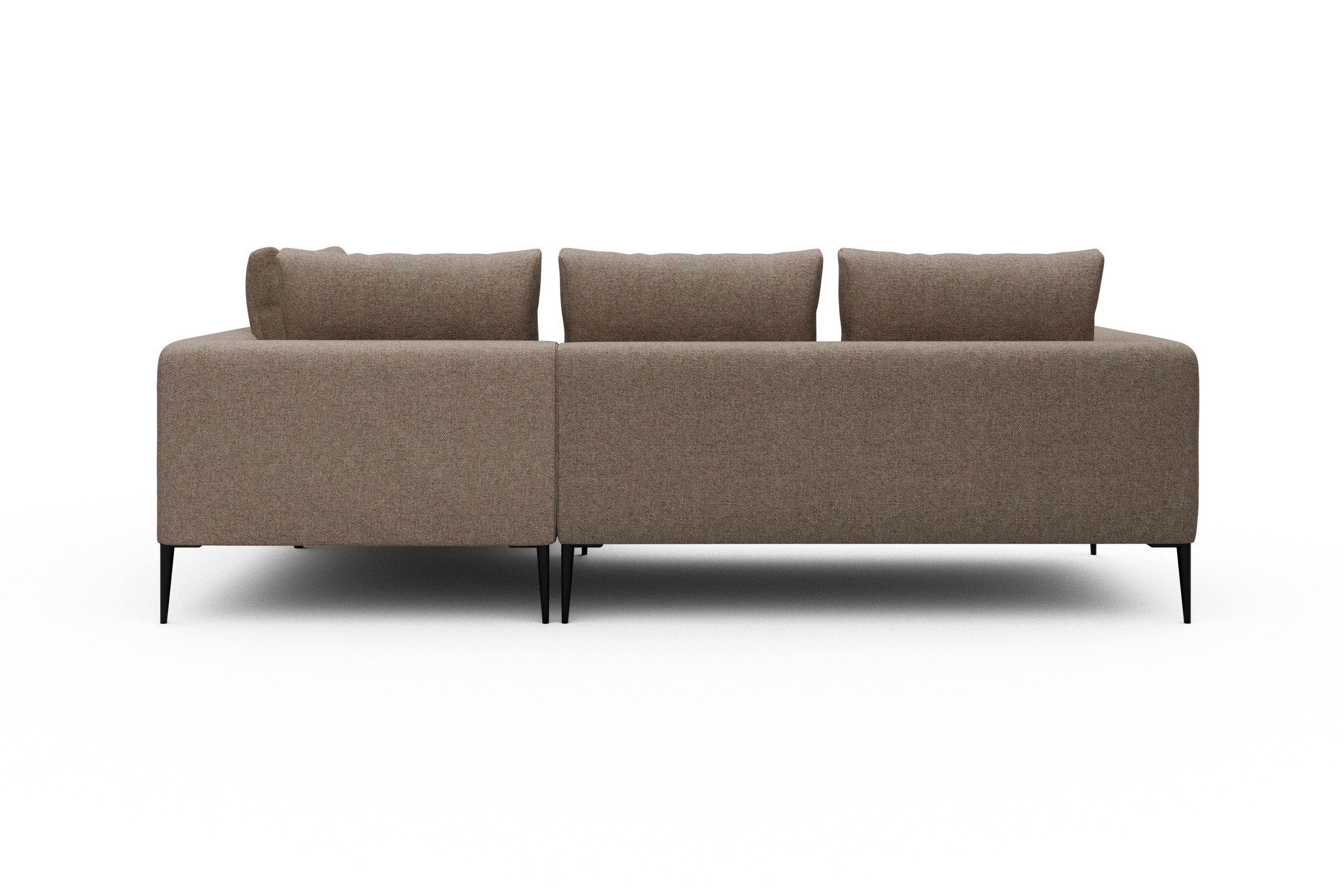 Ecksofa Paul Relax-Ecke rechts mit 2-Sitzer Sama-Antelope