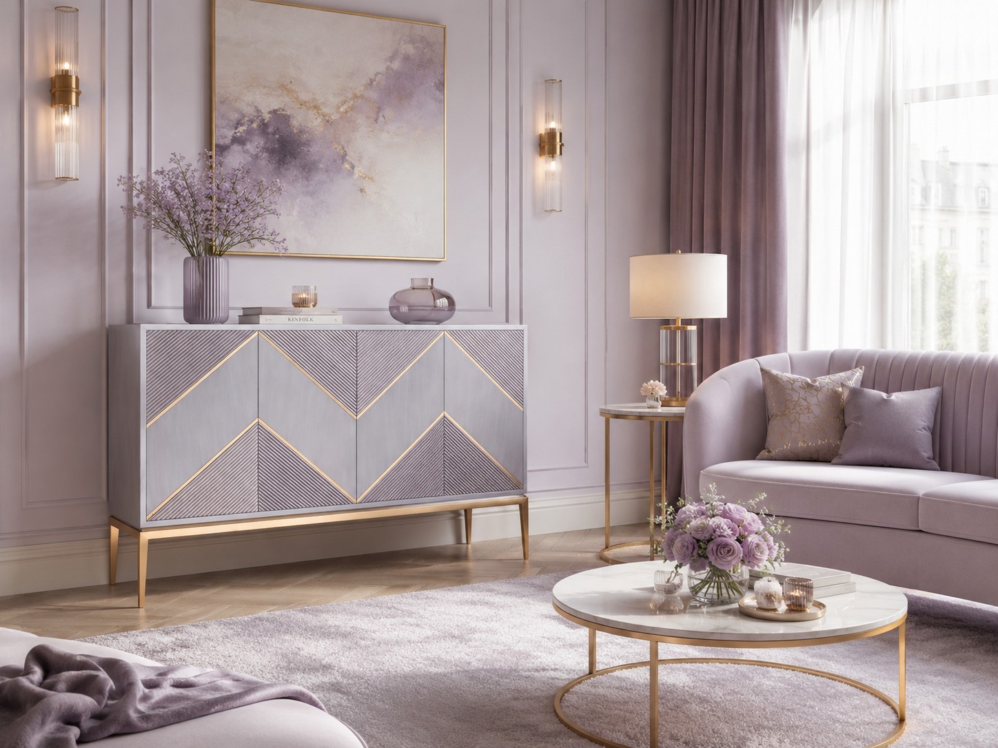 Livin Hill Sideboard Stilig Grau
