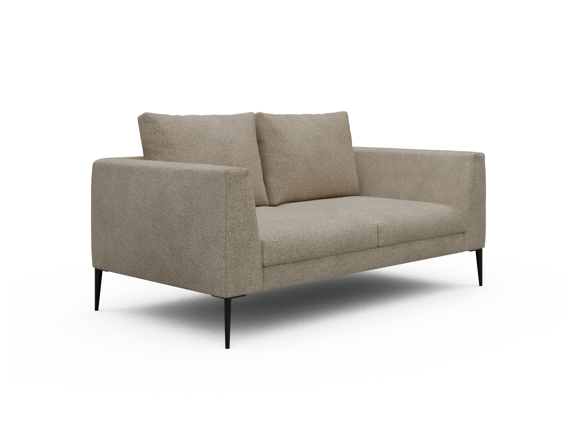 Skandi Home Sofa Paul 2-Sitzer Boucle-Beige moebelfaktor