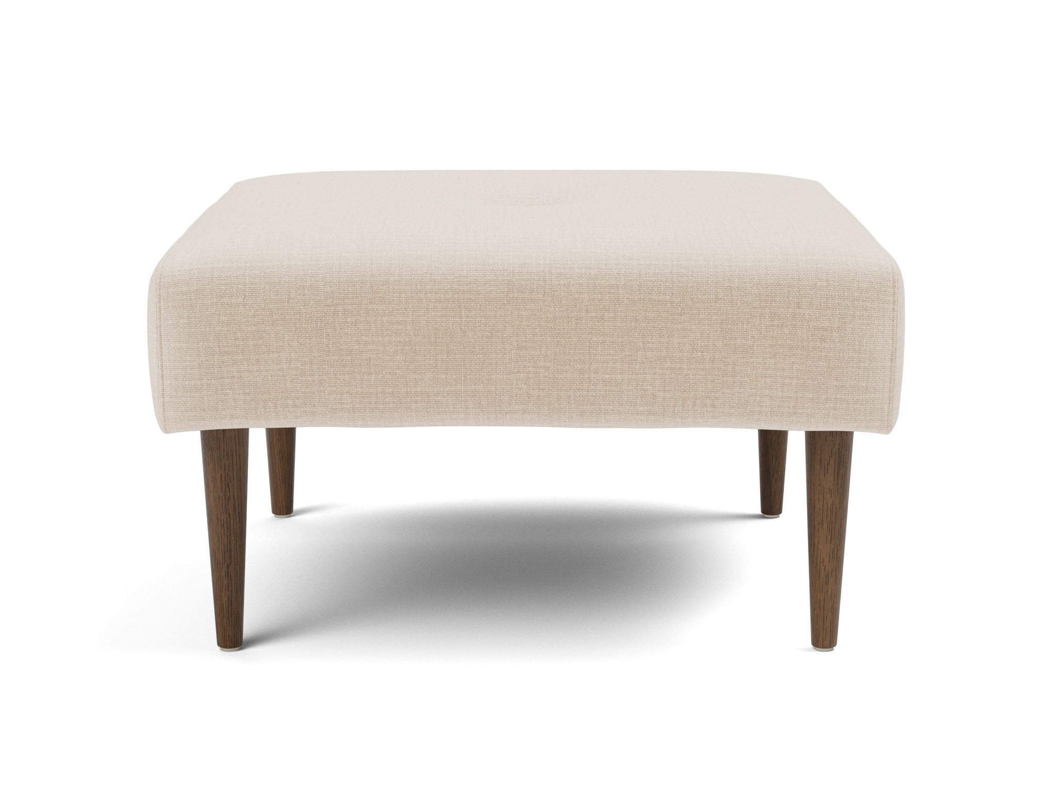 Hocker Recast Chenille Esina 410-Almond-Beige
