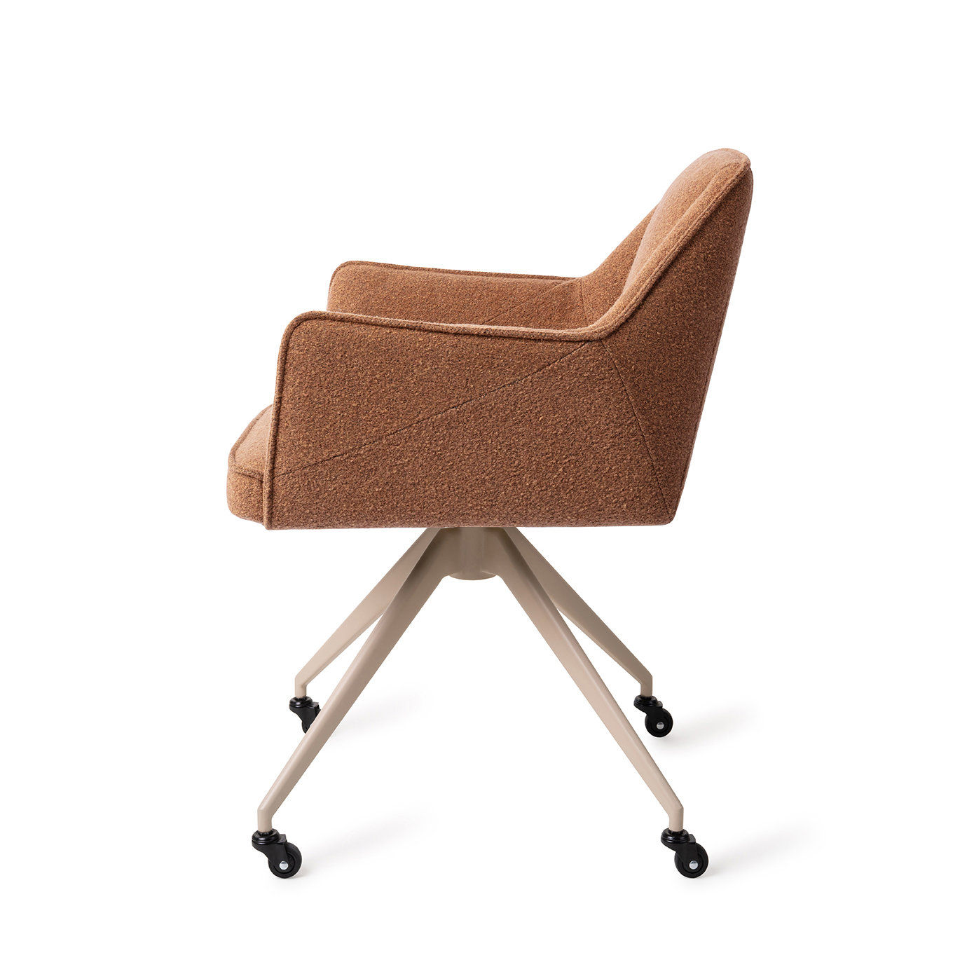 Jesper Home Esszimmerstuhl Tome Cinnamon Bun Glide Beige