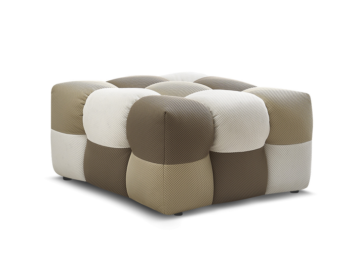 Bobochic Cloud Pouf Mesh-Stoff Mehrfarbig