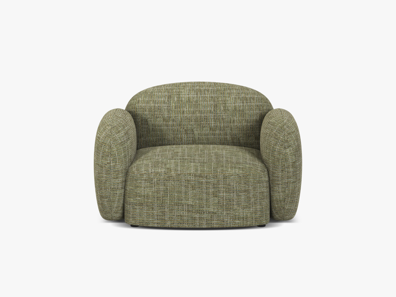 Micadoni Sessel Blair Strukturierter Stoff Baltimore Olive