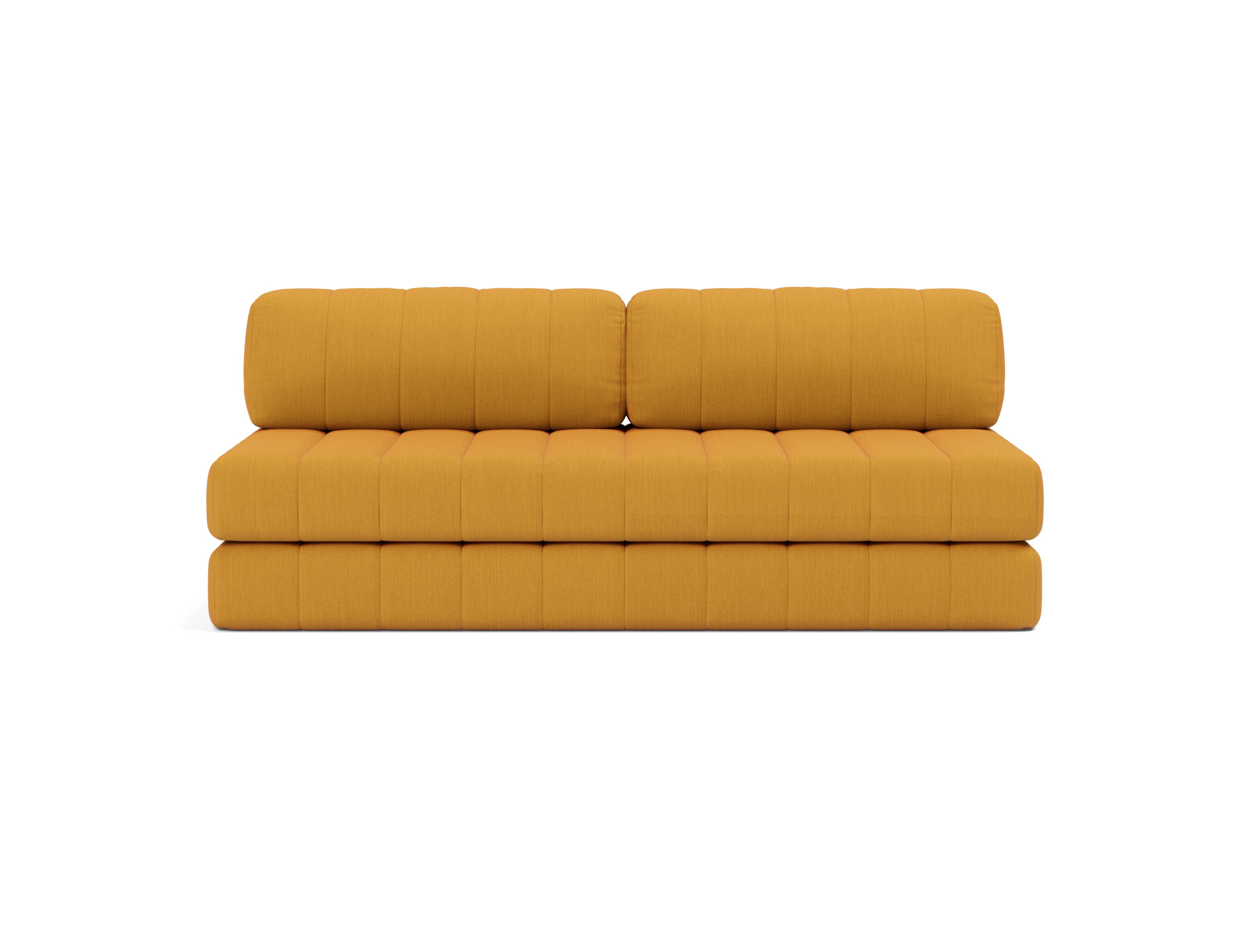 Schlafsofa CozyPad Flachgewebe Elegance 507-Burned-Curry