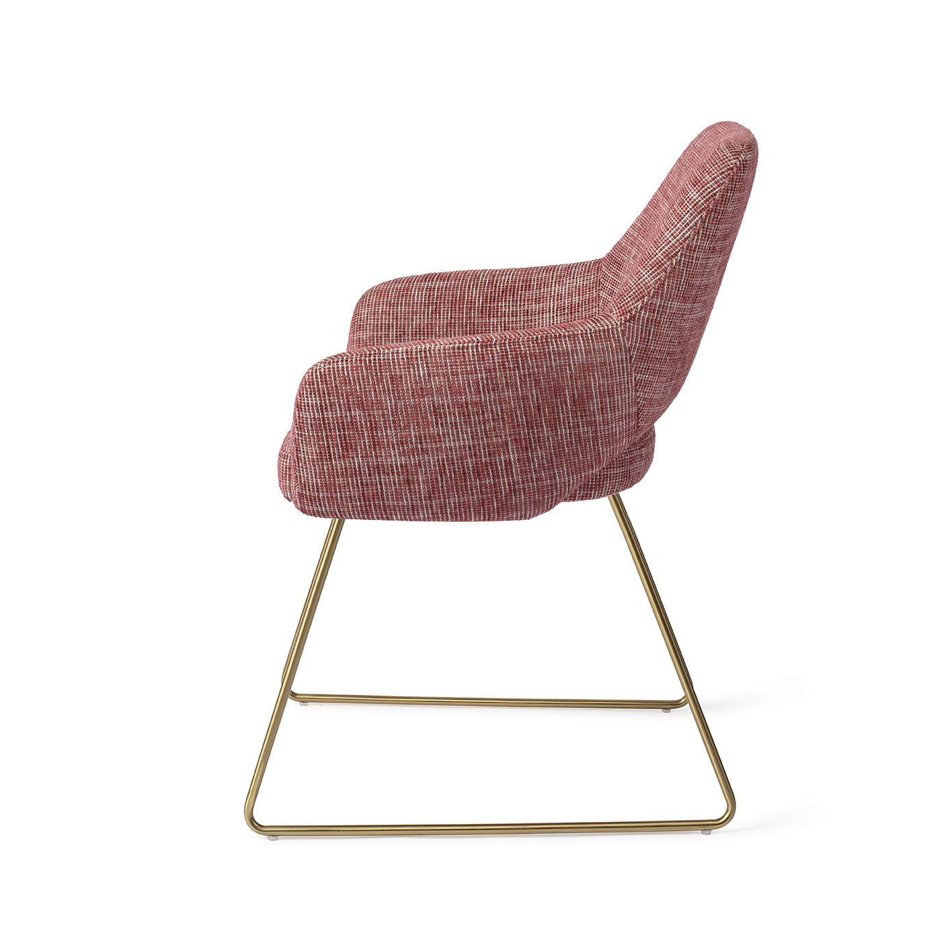 Jesper Home Esszimmerstuhl Yanai Berry Bars Slide Gold