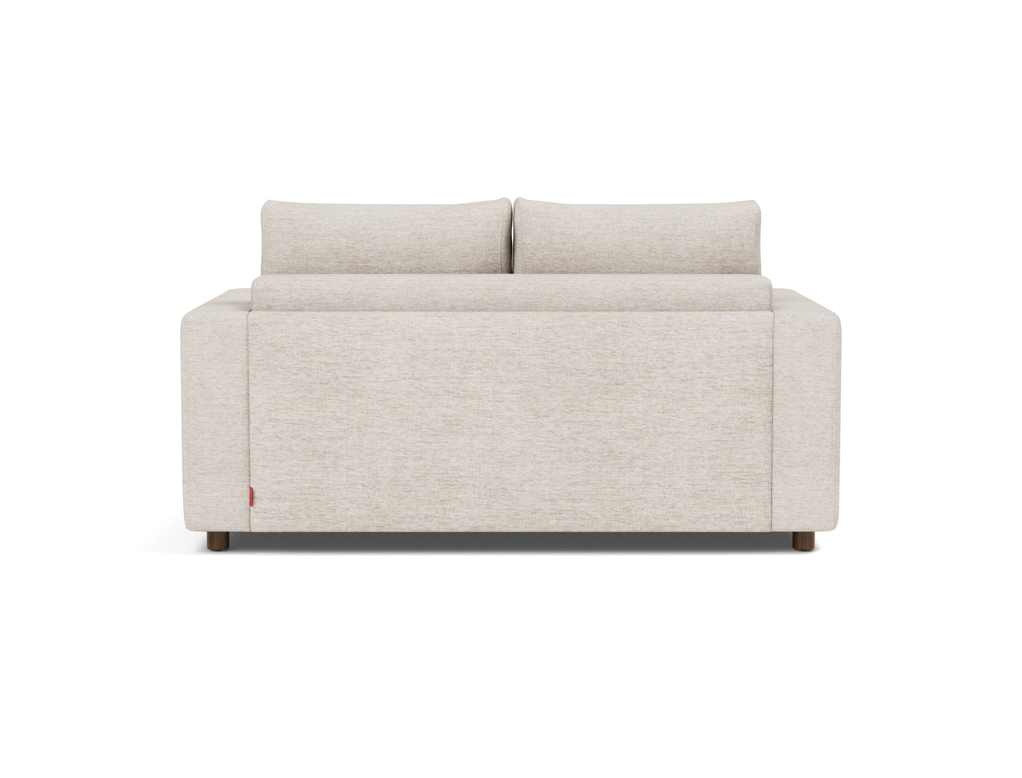 Schlafsofa Neah mit Standard-Armlehnen 140 Chenille Yuveno 470-Natural