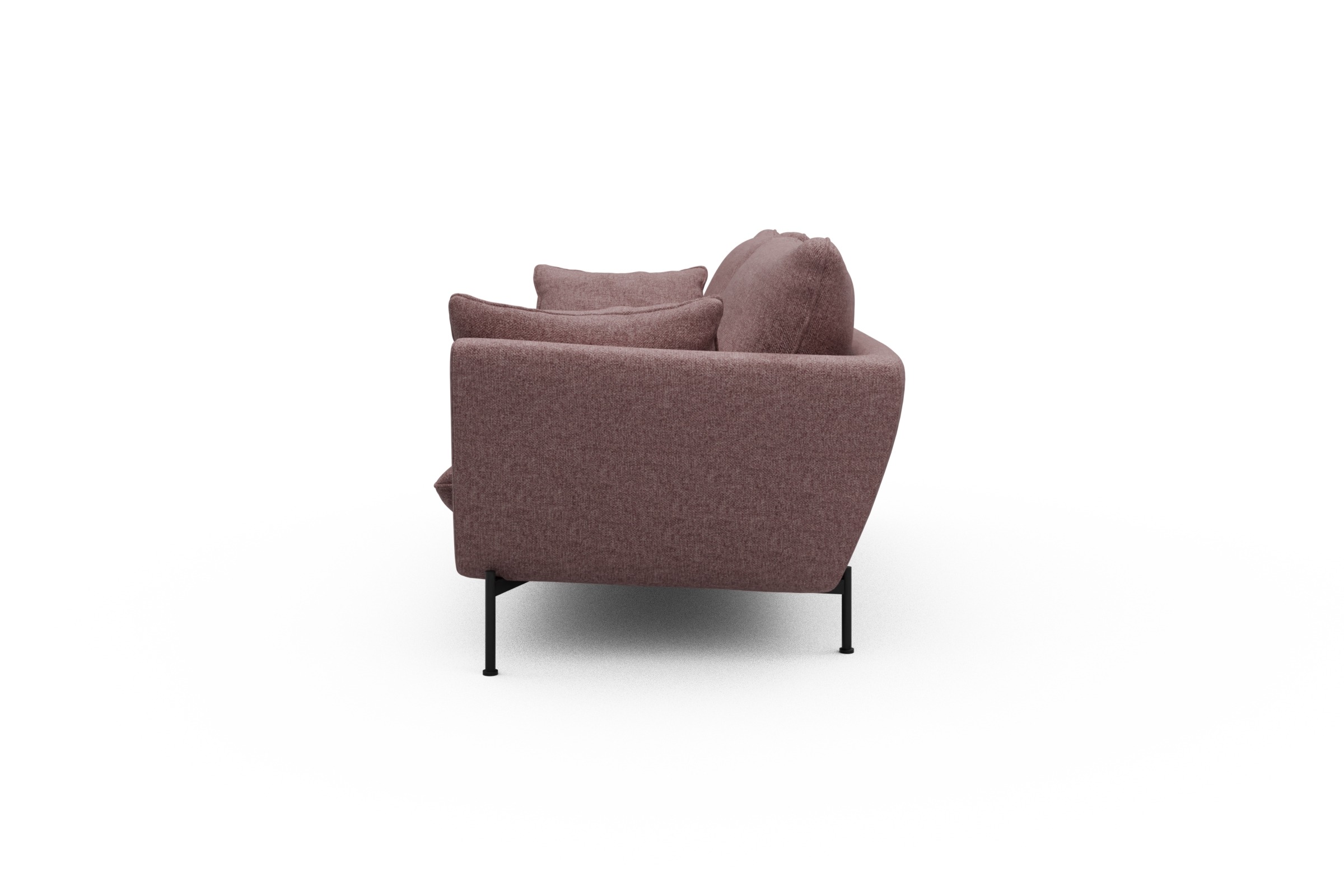Sofa Anton 3-Sitzer Sama-Flamingo