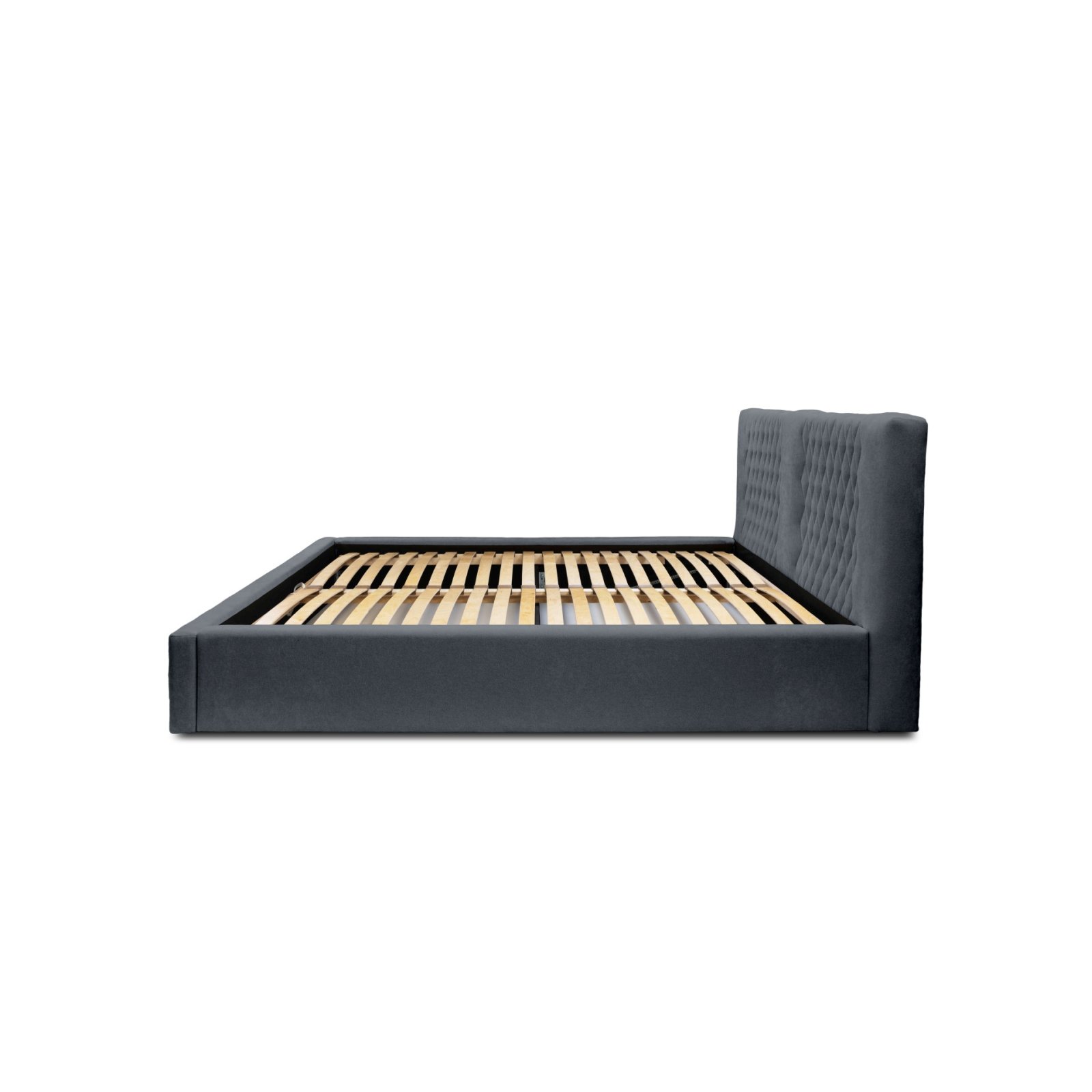 Polsterbett Orio Chenille 160x200 mit Metallrahmen Ditra-New 11