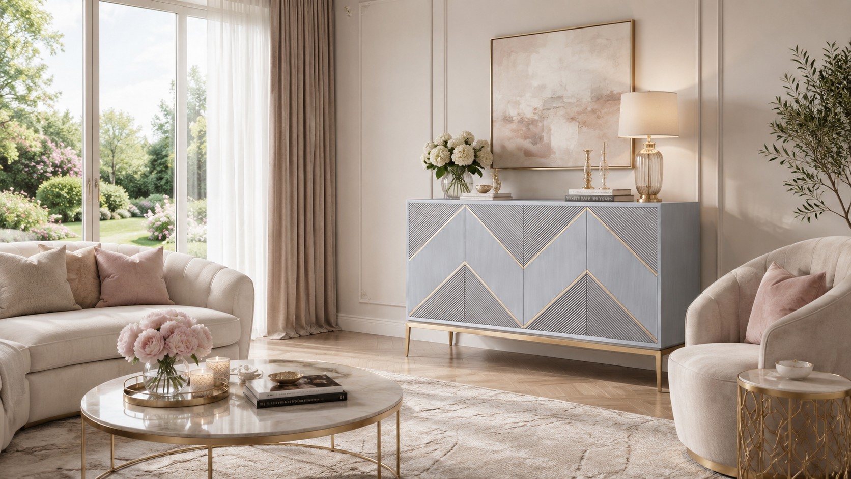Livin Hill Sideboard Stilig Grau