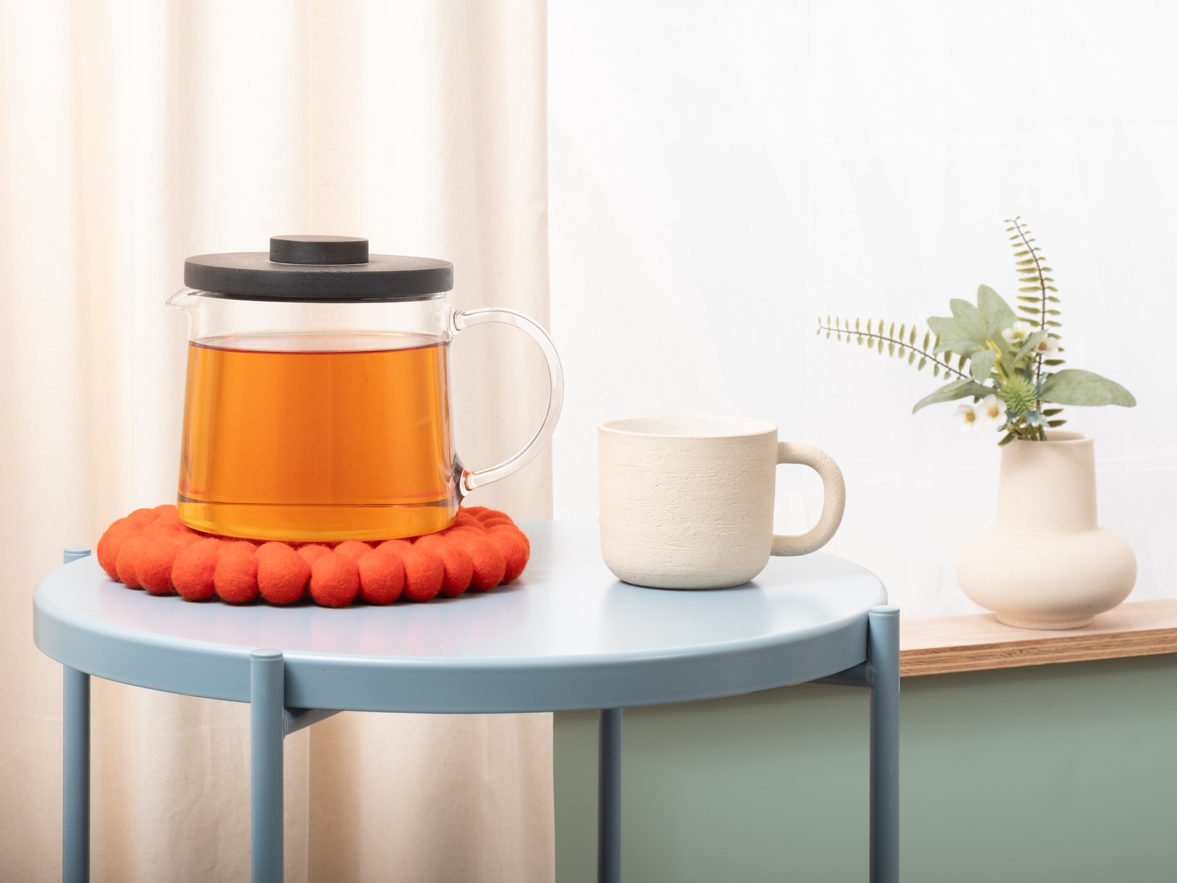 myfelt Mats Topfuntersetzer Rotorange Ø 20 cm