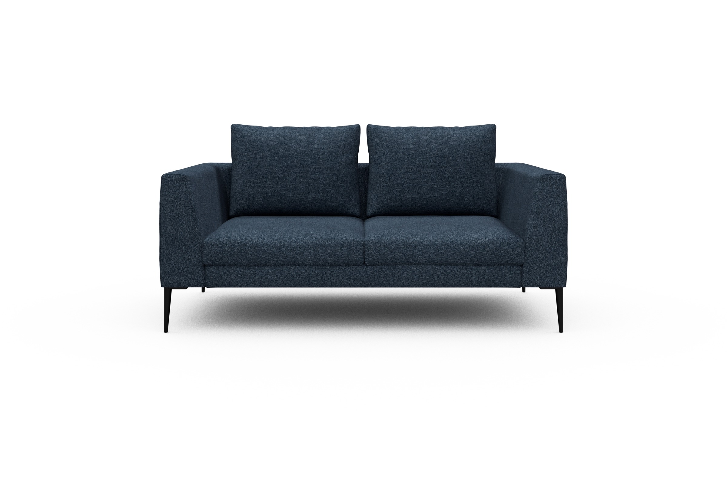 Skandi Home Sofa Paul 2-Sitzer Boucle-Blue moebelfaktor