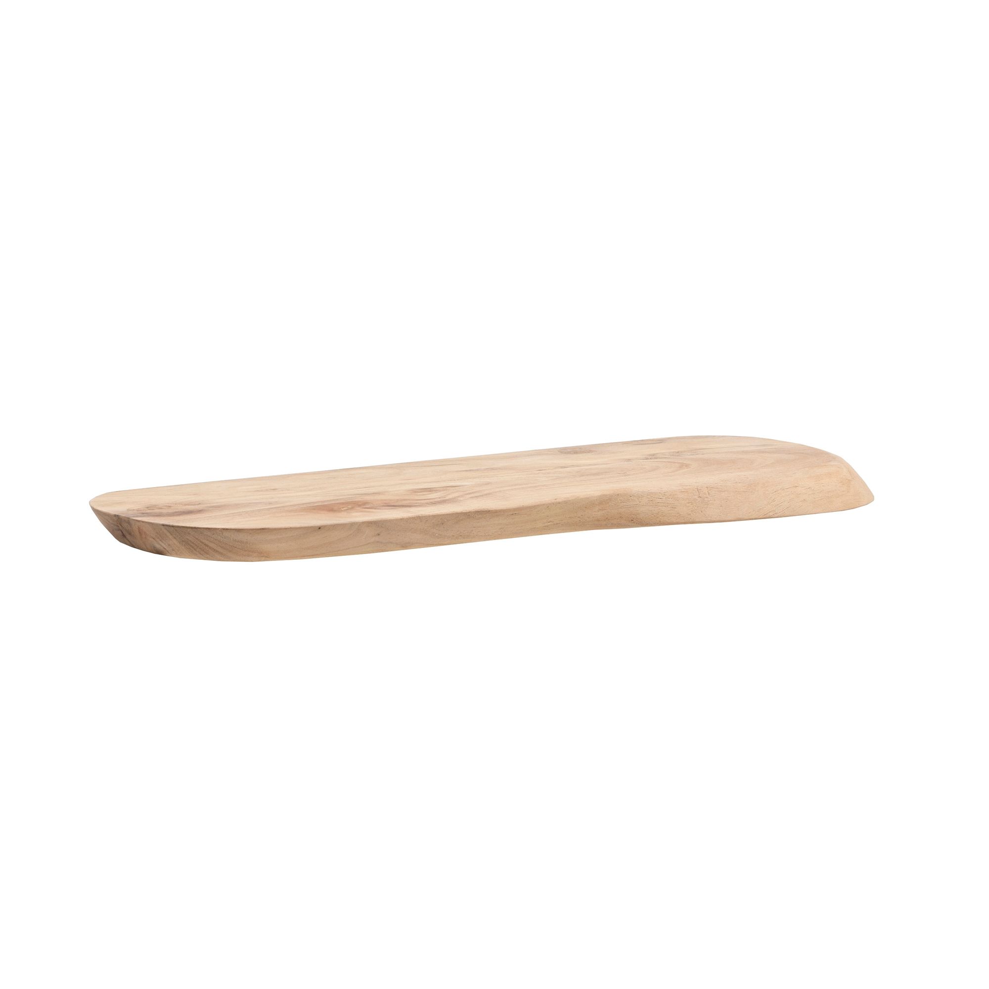 Wandregal Borgund Akazie Massivholz Breite 40 cm
