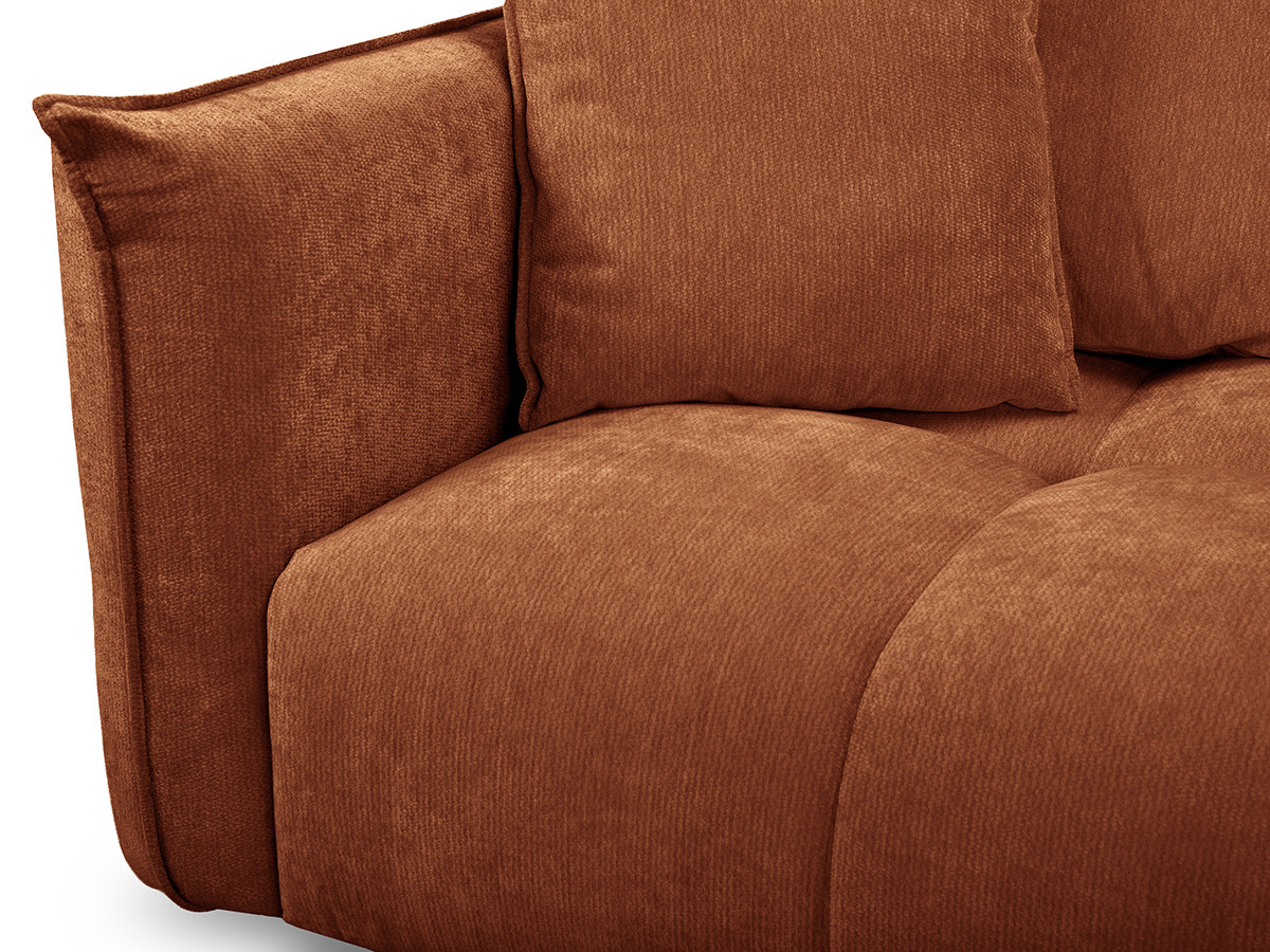 Bobochic Harlem Sofa 3-Sitzer Stoff Orange