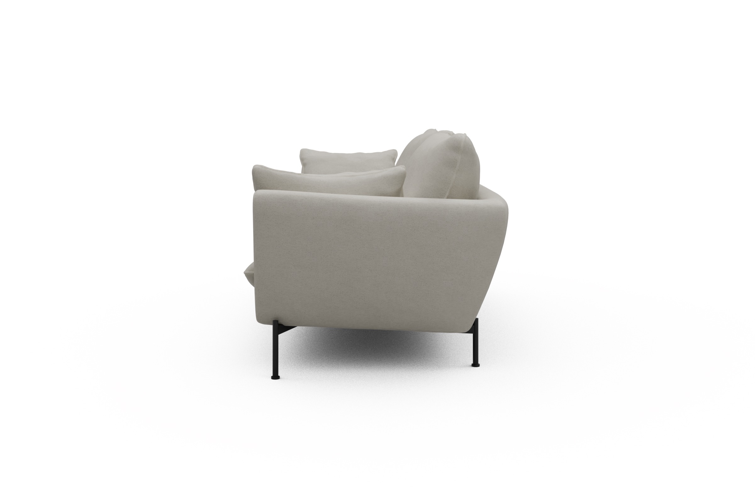 Sofa Anton 3-Sitzer Denari-Clean-Beige