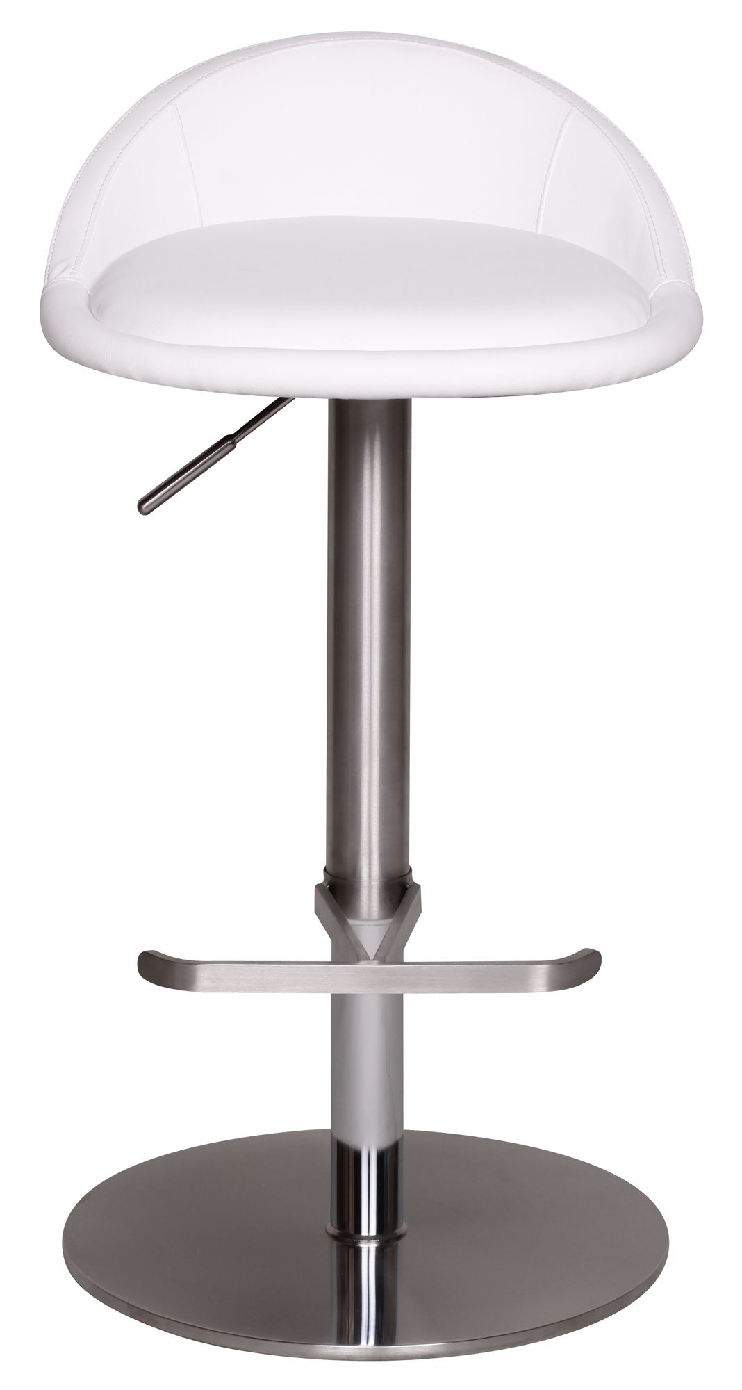 Barhocker Vigra Metall Weiß Ø 43 × H 90 cm