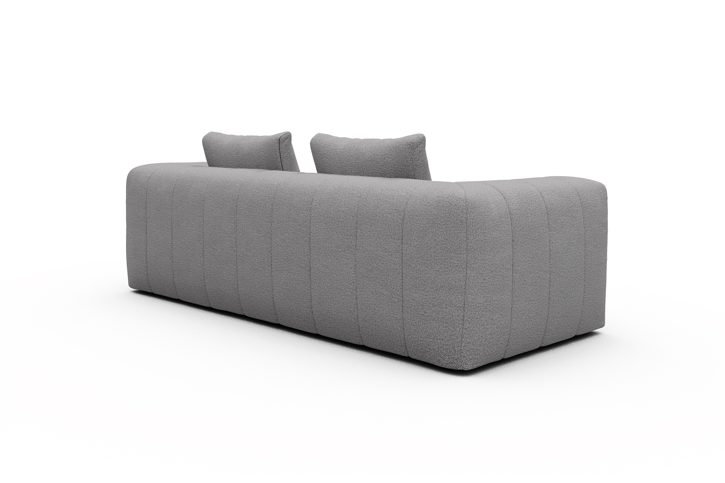Sofa Hugo 3-Sitzer Sama-Grey