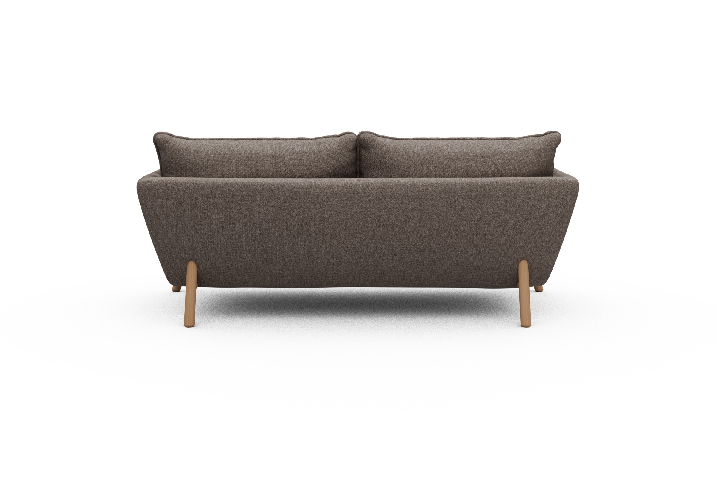 Sofa Emil PREMIUM 2-Sitzer Beinfarbe Eiche Natur Sama-Stone