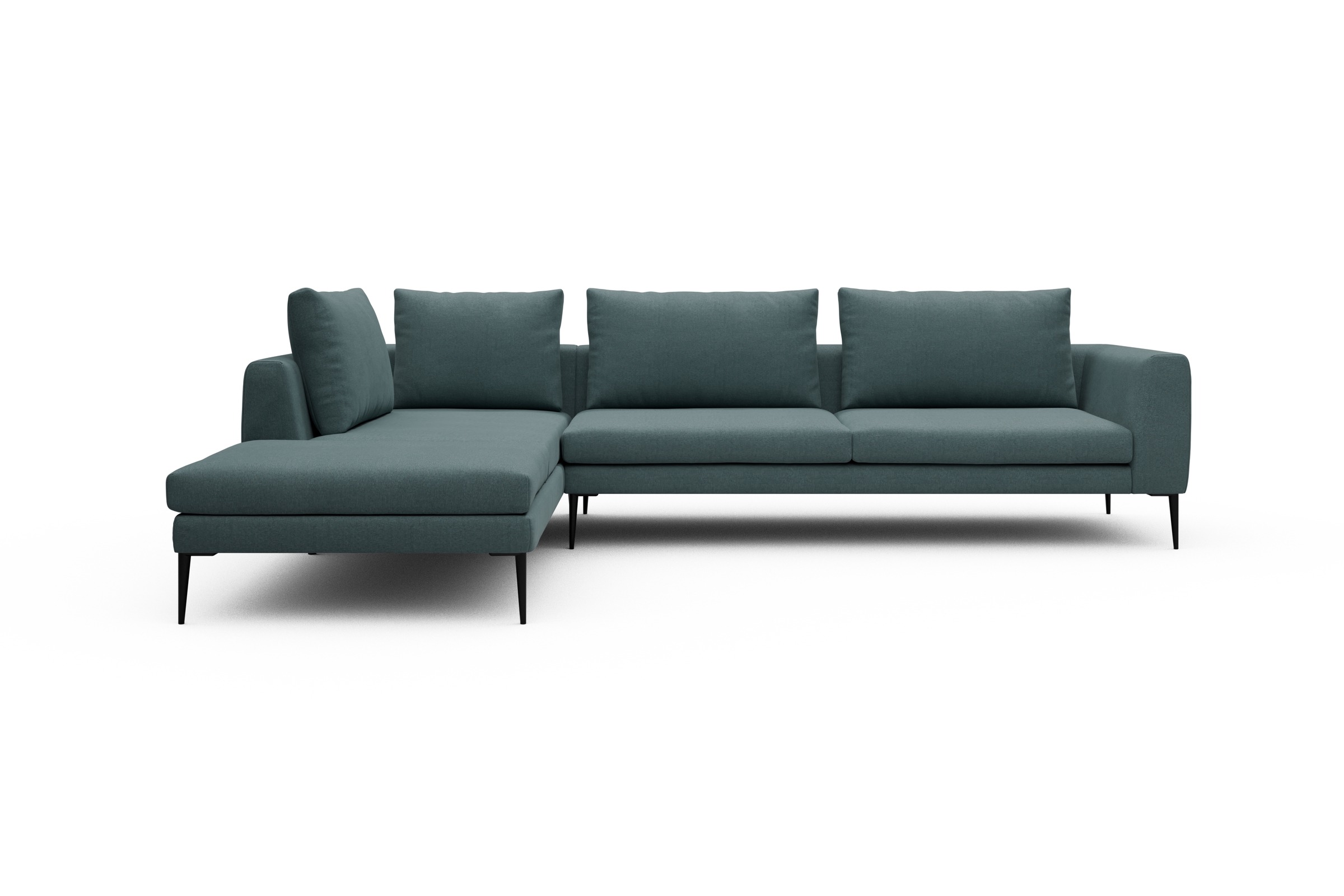 Skandi Home Ecksofa Paul Relax-Ecke rechts mit 3-Sitzer Satya-Niagara moebelfaktor